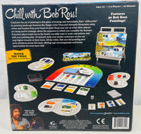EUC COMPLETE Bob Ross Art of the Chill Board Game