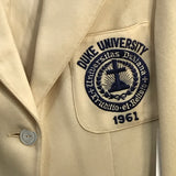 Robert Rollins Blazers 1961 Duke University Wool Blazer LOVED BY MOTHS Adult S