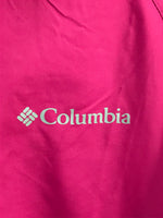 Columbia Full Zip Windbreaker Pink Ladies XXL