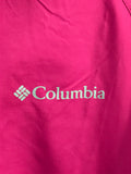 Columbia Full Zip Windbreaker Pink Ladies XXL