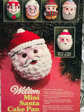 Vintage 1983 Wilton Mini Santa Cake Pan UNUSED