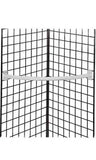Quarter Circle White Hangrail for Wire Grid