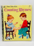 Vintage Book Twelfth Printing 1979 Little Golden Book Counting Rhymes