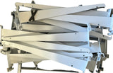 12 inch White Metal Shelf Bracket for Wire Grid