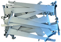 14 inch White Metal Shelf Bracket for Wire Grid