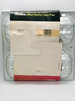 Vintage 1983 Wilton Mini Santa Cake Pan UNUSED