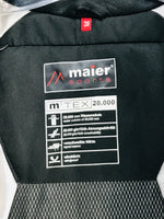 Maier Winter Ski Coat Black Red WOMENS 38/M 
#1012