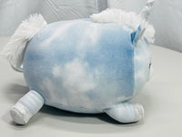 Squishmallows 8" Devla Blue Tie Dye Unicorn LT WEAR Freshly Laundered