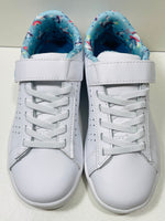 K-Swiss Shoes Court Casper White Unicorn Accent Girls 12.5