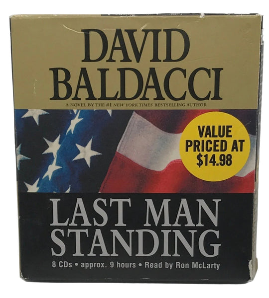 AUDIO BOOK ON CD - DAVID BALDACCI - Last Man Standing