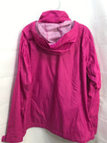 Columbia Full Zip Windbreaker Pink Ladies XXL
