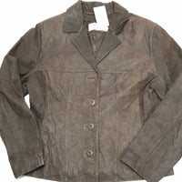 Wilsons Leather Brown Jacket Ladies M