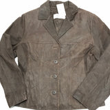 Wilsons Leather Brown Jacket Ladies M