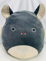 Squishmallows 16" EMILY Large Black Bat with Sparkle Tummy and Ears LT WEAR Freshly Laundered
