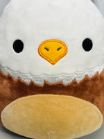 Squishmallows 8" Edward the Eagle LT WEAR Freshly Laundered