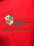 Nike NWT! Dri-Fit Red Golf Shirt Ladies
