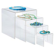 Square Clear Acrylic Display Random Pick Sizes $1.00 each